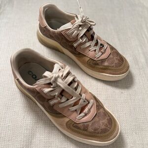 Coach Womens Shoes Size 9 Citysole Court Sneaker G5043 Tan Beechwood